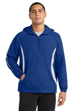 Sport-Tek?? Colorblock Raglan Anorak. JST63