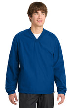 Sport-Tek?? V-Neck Raglan Wind Shirt. JST72