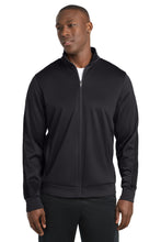 Sport-Tek ?? Tricot Sleeve Stripe Track Jacket. JST94