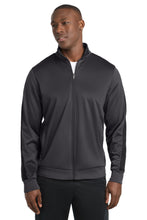 Sport-Tek ?? Tricot Sleeve Stripe Track Jacket. JST94