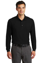 Port Authority?? Long Sleeve Silk TouchŸ?? Polo with Pocket.  K500LSP