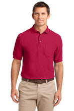 Port Authority?? Silk TouchŸ?? Polo with Pocket.  K500P