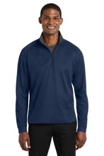 Port Authority?? Vertical Texture 1/4-Zip Pullover. K805