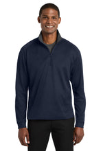 Port Authority?? Vertical Texture 1/4-Zip Pullover. K805