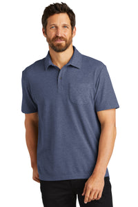 Port Authority? C-FREE? Cotton Blend Pique Pocket Polo K868