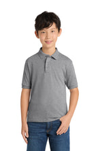 Port & CoŸ?? Youth Core Blend Jersey Knit Polo. KP55Y
