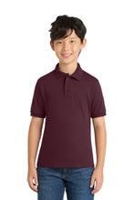 Port & CoŸ?? Youth Core Blend Jersey Knit Polo. KP55Y