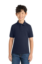 Port & CoŸ?? Youth Core Blend Jersey Knit Polo. KP55Y