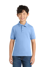 Port & CoŸ?? Youth Core Blend Jersey Knit Polo. KP55Y