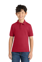Port & CoŸ?? Youth Core Blend Jersey Knit Polo. KP55Y