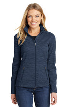 Port Authority?? Women's Digi Stripe Fleece Jacket. L231