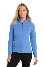 Port Authority?? Women's Heather Microfleece Full-Zip Jacket. L235