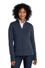 Port Authority?? Women's Slub Fleece Full-Zip Jacket. L293