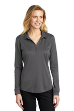 Port Authority ? Women's Silk Touch ?  Performance Long Sleeve Polo. L540LS