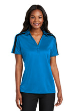Port Authority?? Women's Silk TouchŸ?? Performance Colorblock Stripe Polo. L547