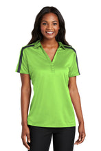 Port Authority?? Women's Silk TouchŸ?? Performance Colorblock Stripe Polo. L547