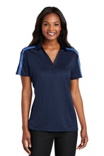 Port Authority?? Women's Silk TouchŸ?? Performance Colorblock Stripe Polo. L547