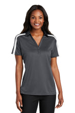 Port Authority?? Women's Silk TouchŸ?? Performance Colorblock Stripe Polo. L547