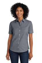 Port Authority?? Women's Short Sleeve SuperProŸ?? Oxford Shirt. L659