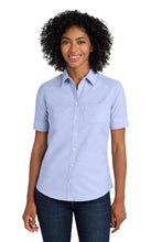 Port Authority?? Women's Short Sleeve SuperProŸ?? Oxford Shirt. L659