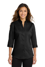 Port Authority?? Women's 3/4-Sleeve SuperProŸ?? Twill Shirt. L665