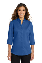 Port Authority?? Women's 3/4-Sleeve SuperProŸ?? Twill Shirt. L665