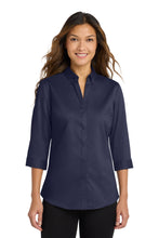 Port Authority?? Women's 3/4-Sleeve SuperProŸ?? Twill Shirt. L665