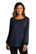 Port Authority ? Women's Luxe Knit Jewel Neck Top. LK5600