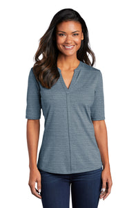 Port Authority ? Women's Stretch Heather Open Neck Top  LK583