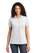 Port & Coâ„¢ Women's Core Blend Pique Polo. LKP155