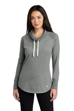 New Era ?? Women's Sueded Cotton Blend Cowl Tee LNEA123