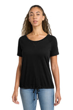 New Era ?? Women's Tri-Blend Performance Cinch Tee. LNEA133