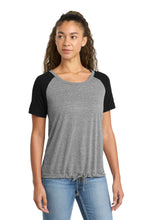 New Era ?? Women's Tri-Blend Performance Cinch Tee. LNEA133