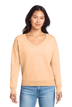 Port & Coâ„¢ Women's Beach WashÂ® Garment-Dyed V-Neck Sweatshirt LPC098V
