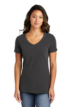 Port & Coâ„¢ Women's Beach WashÂ® Garment-Dyed V-Neck Tee LPC099V