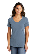Port & Coâ„¢ Women's Beach WashÂ® Garment-Dyed V-Neck Tee LPC099V