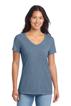 Port & CoŸ?? Women's Beach Wash?? Garment-Dyed V-Neck Tee LPC099V