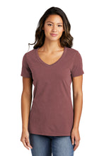 Port & Coâ„¢ Women's Beach WashÂ® Garment-Dyed V-Neck Tee LPC099V