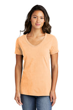Port & Coâ„¢ Women's Beach WashÂ® Garment-Dyed V-Neck Tee LPC099V