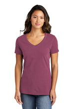 Port & Coâ„¢ Women's Beach WashÂ® Garment-Dyed V-Neck Tee LPC099V