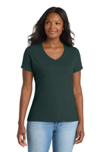 Port & CoŸ?? Women's Performance Blend V-Neck Tee. LPC381V