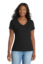Port & CoŸ?? Women's Performance Blend V-Neck Tee. LPC381V
