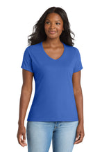 Port & CoŸ?? Women's Performance Blend V-Neck Tee. LPC381V