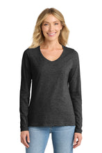 Port & CoŸ?? Women's Long Sleeve Fan Favorite V-Neck Tee. LPC450VLS