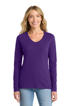 Port & CoŸ?? Women's Long Sleeve Fan Favorite V-Neck Tee. LPC450VLS