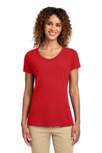Port & CoŸ?? Women's Fan Favorite V-Neck Tee. LPC450V