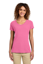 Port & CoŸ?? Women's Fan Favorite V-Neck Tee. LPC450V