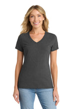 Port & Coâ„¢ Women's Fan Favoriteâ„¢ Blend V-Neck Tee. LPC455V