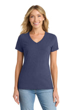 Port & Coâ„¢ Women's Fan Favoriteâ„¢ Blend V-Neck Tee. LPC455V