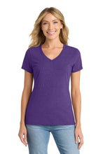 Port & Coâ„¢ Women's Fan Favoriteâ„¢ Blend V-Neck Tee. LPC455V